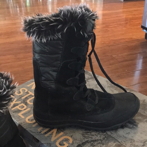 north face womens nuptse boots